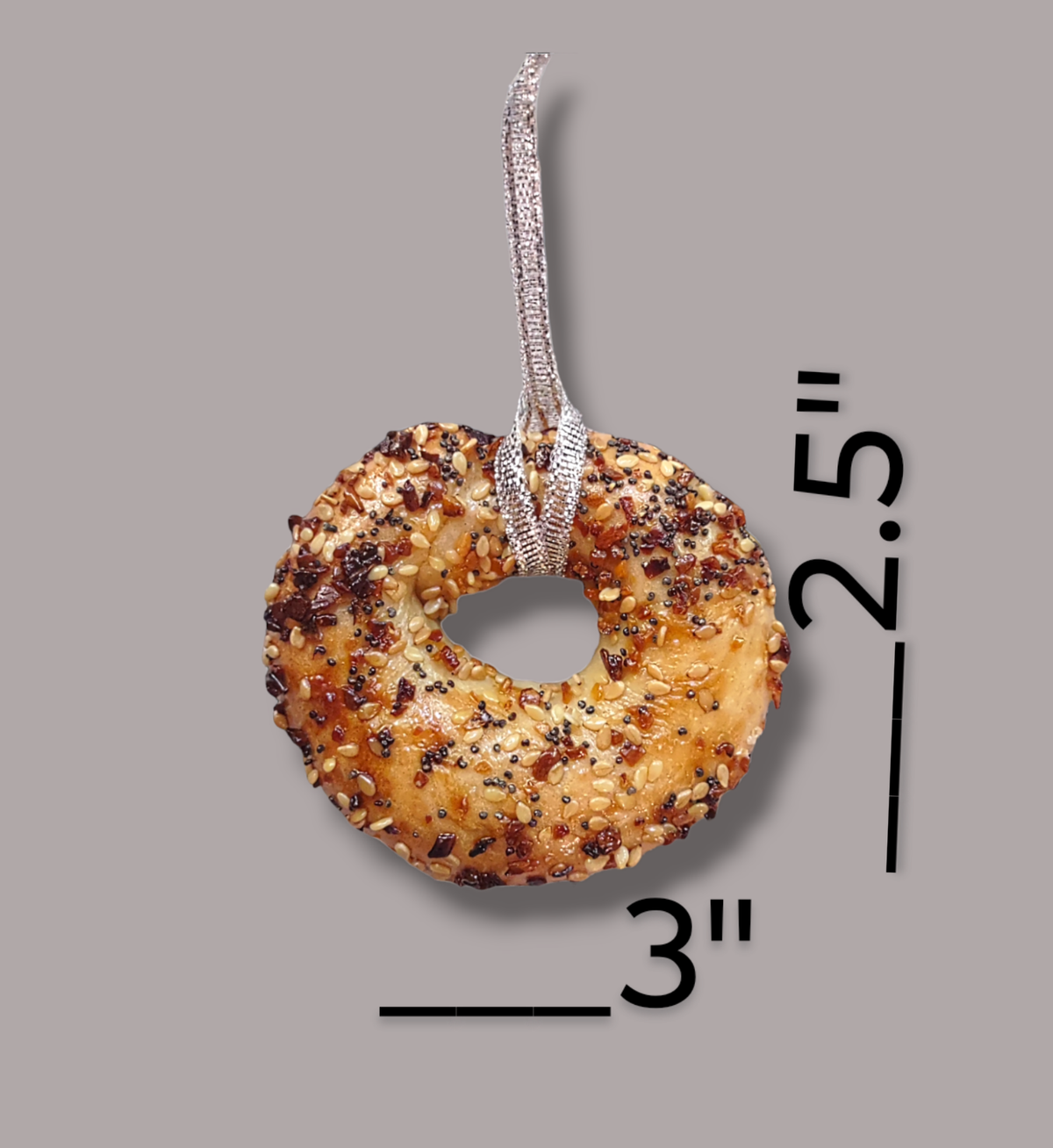 Real Bagel Ornaments