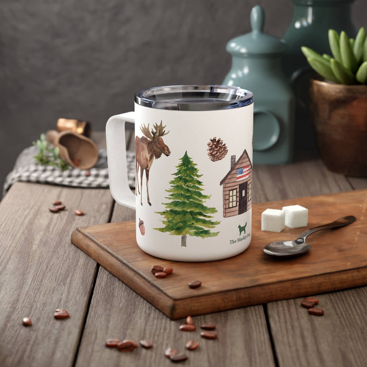 North Woods Insulated Travel Mug