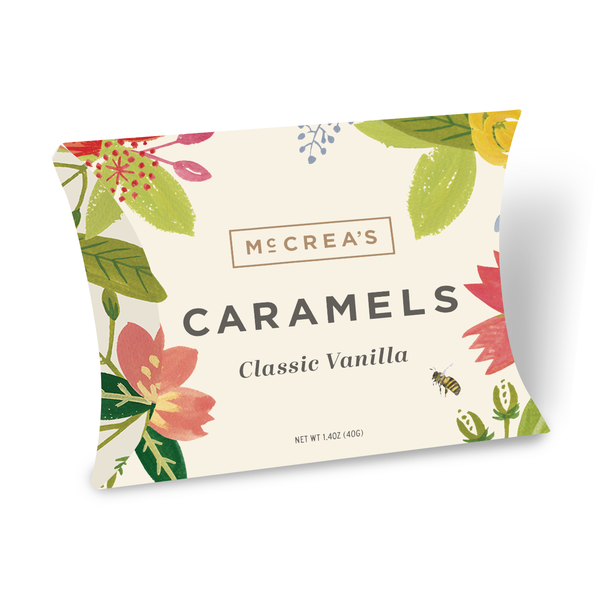 Classic Vanilla Caramel | Spring Floral Pillow Box