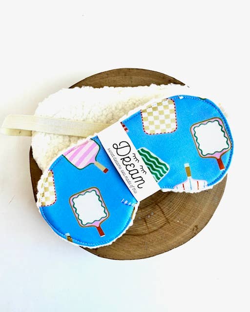 Sweet Dreams Sleep Mask | Periwinkle Pickleball