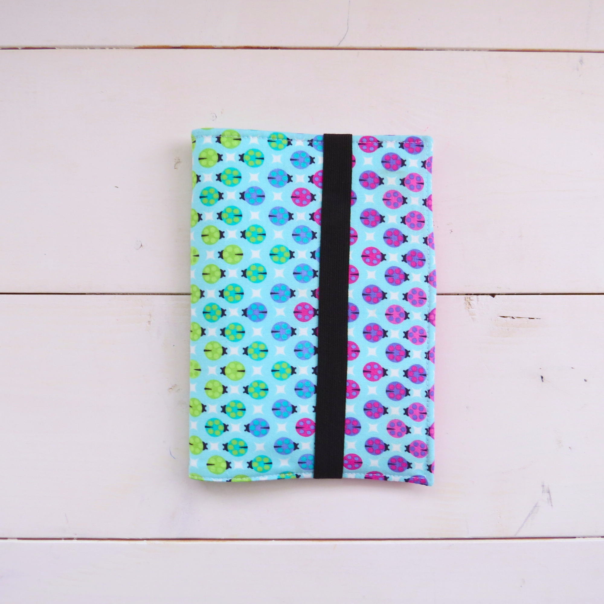 Ladybug Crayon Holder & Notebook | Handmade Travel Art Kit for Kids