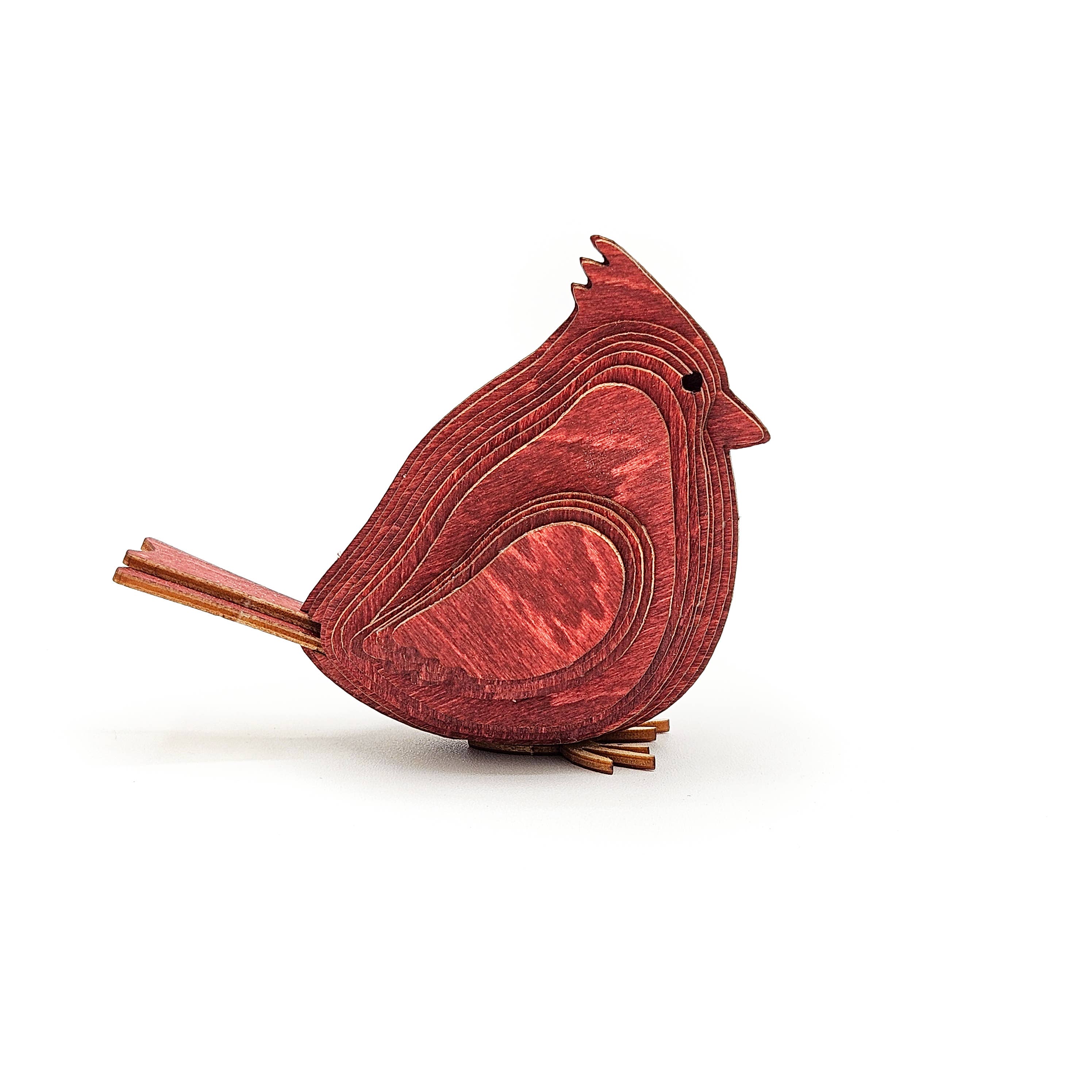 3D Wooden Mini Cardinal Puzzle