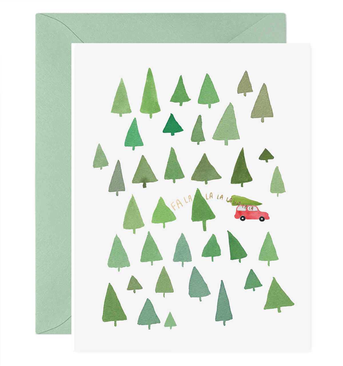 Fa La La La La Trees — Christmas Card Boxed Set