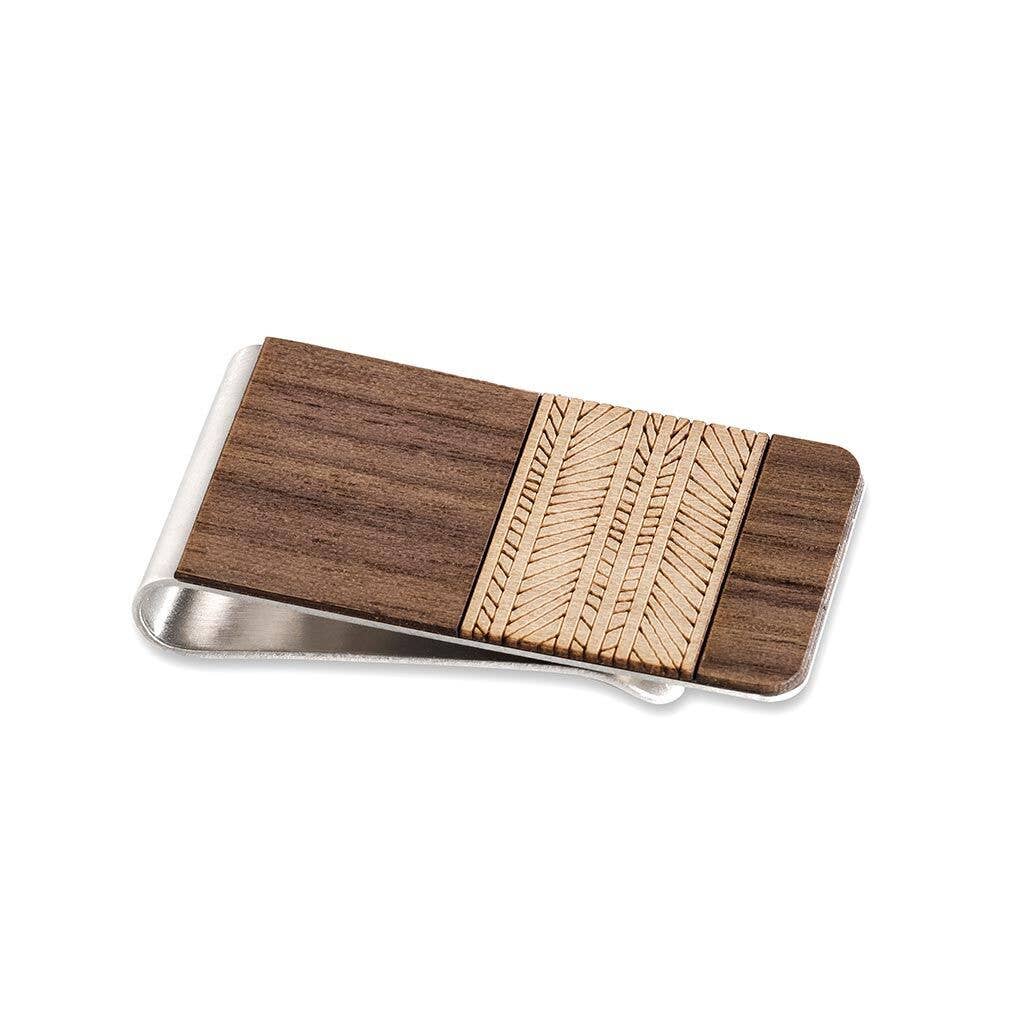 Lines Money Clip