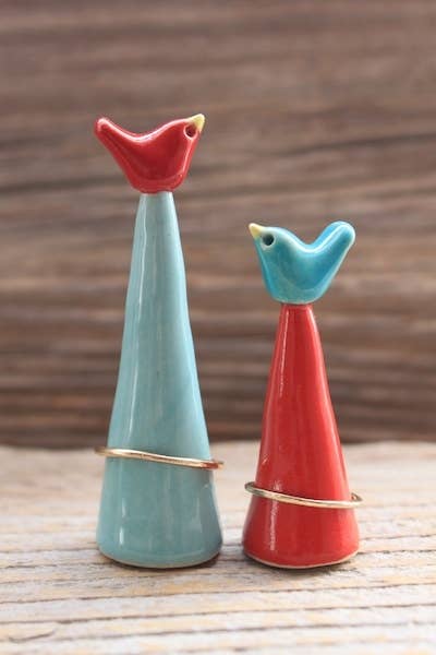 Ring Cones with Birds