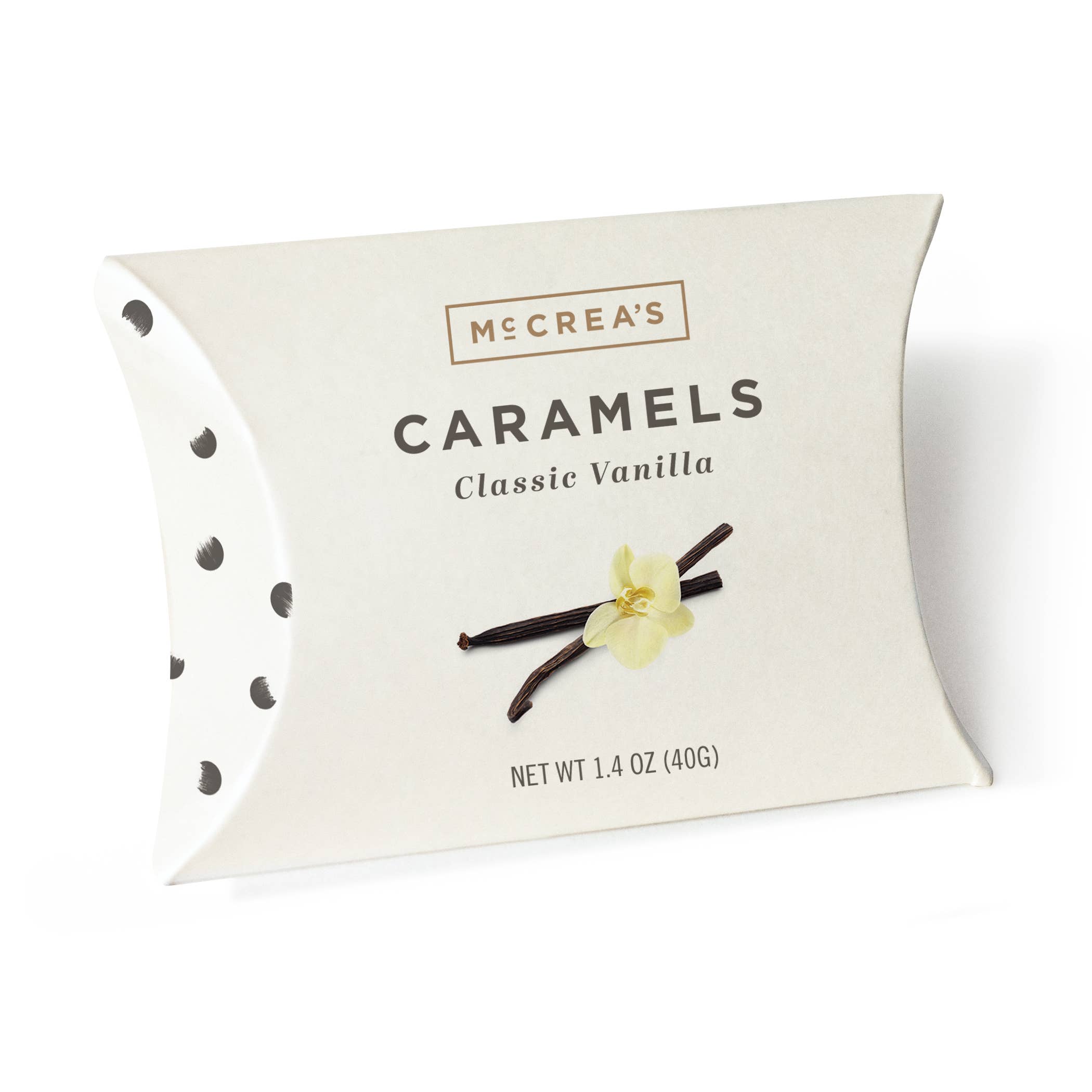 Classic Vanilla Caramels – Pillow Box