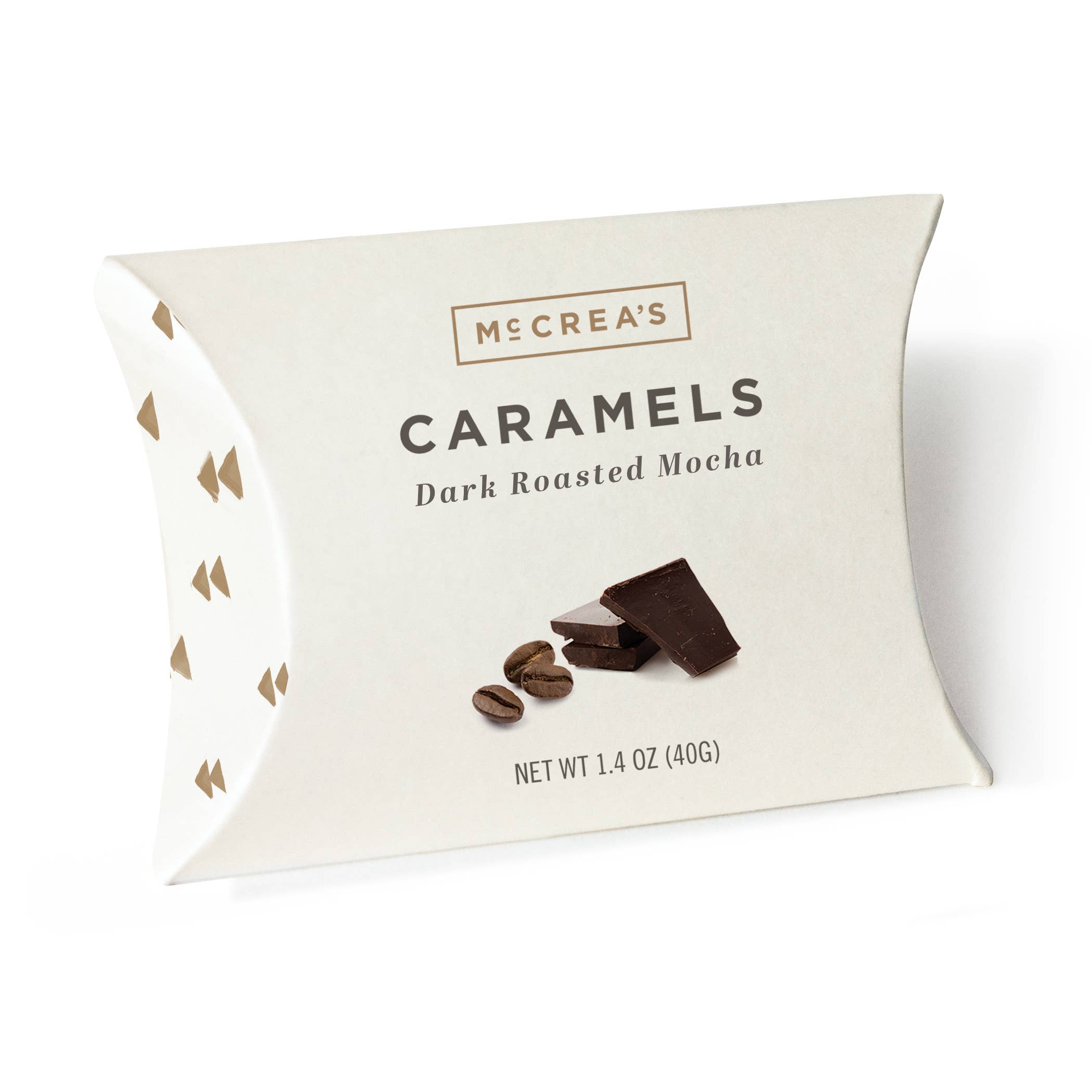 Dark Roasted Mocha Caramels – Pillow Box