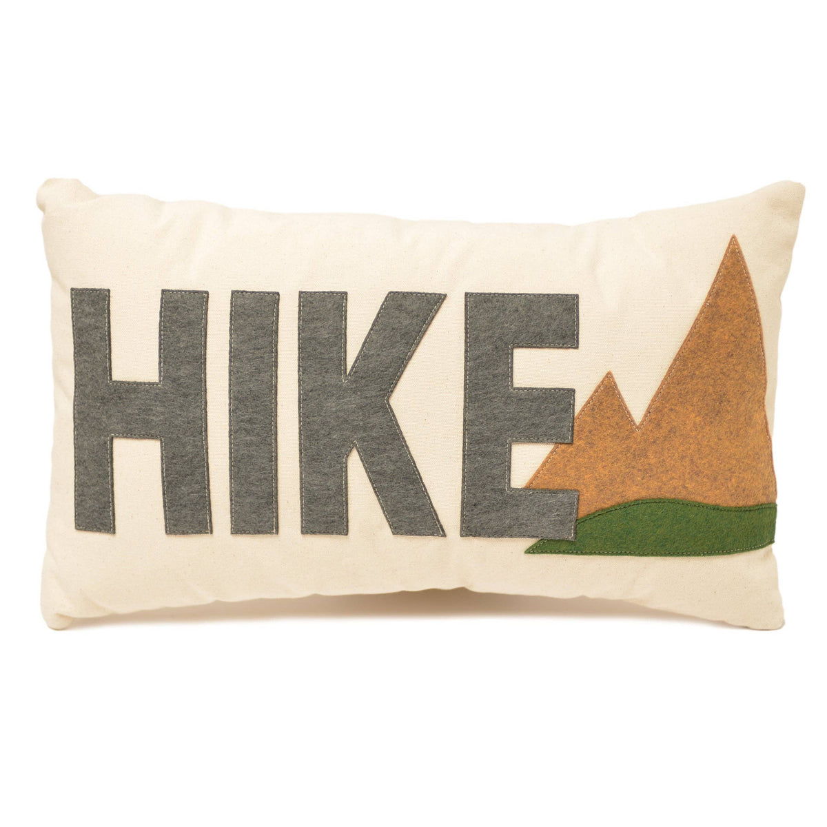 HIKE Lumbar Pillow with Summer Mountains