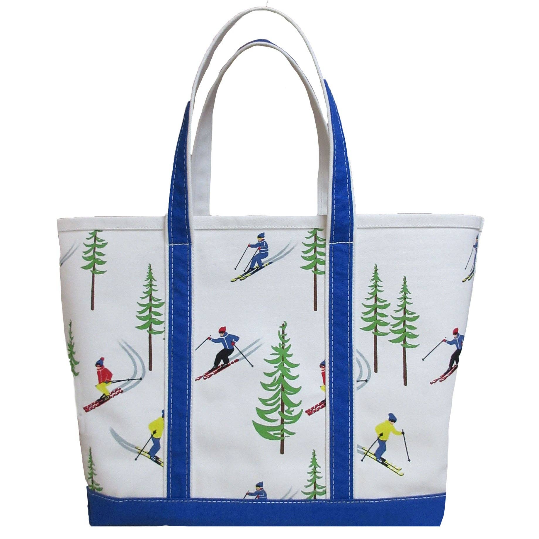 Ski Resort Canvas Tote Bag