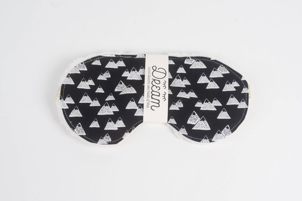 Sleep Mask l Sweet Dreams Sleep Mask Snow Caps