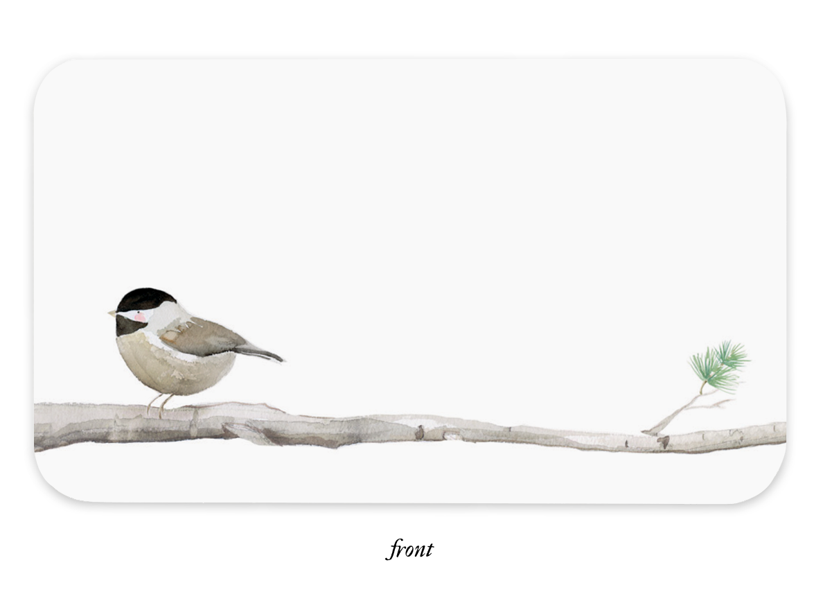 Chickadee Little Notes® — Mini Notecard Set