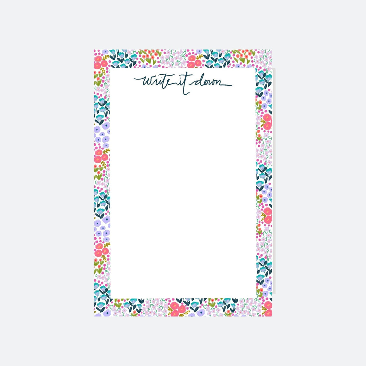 Ellender White Floral Notepad