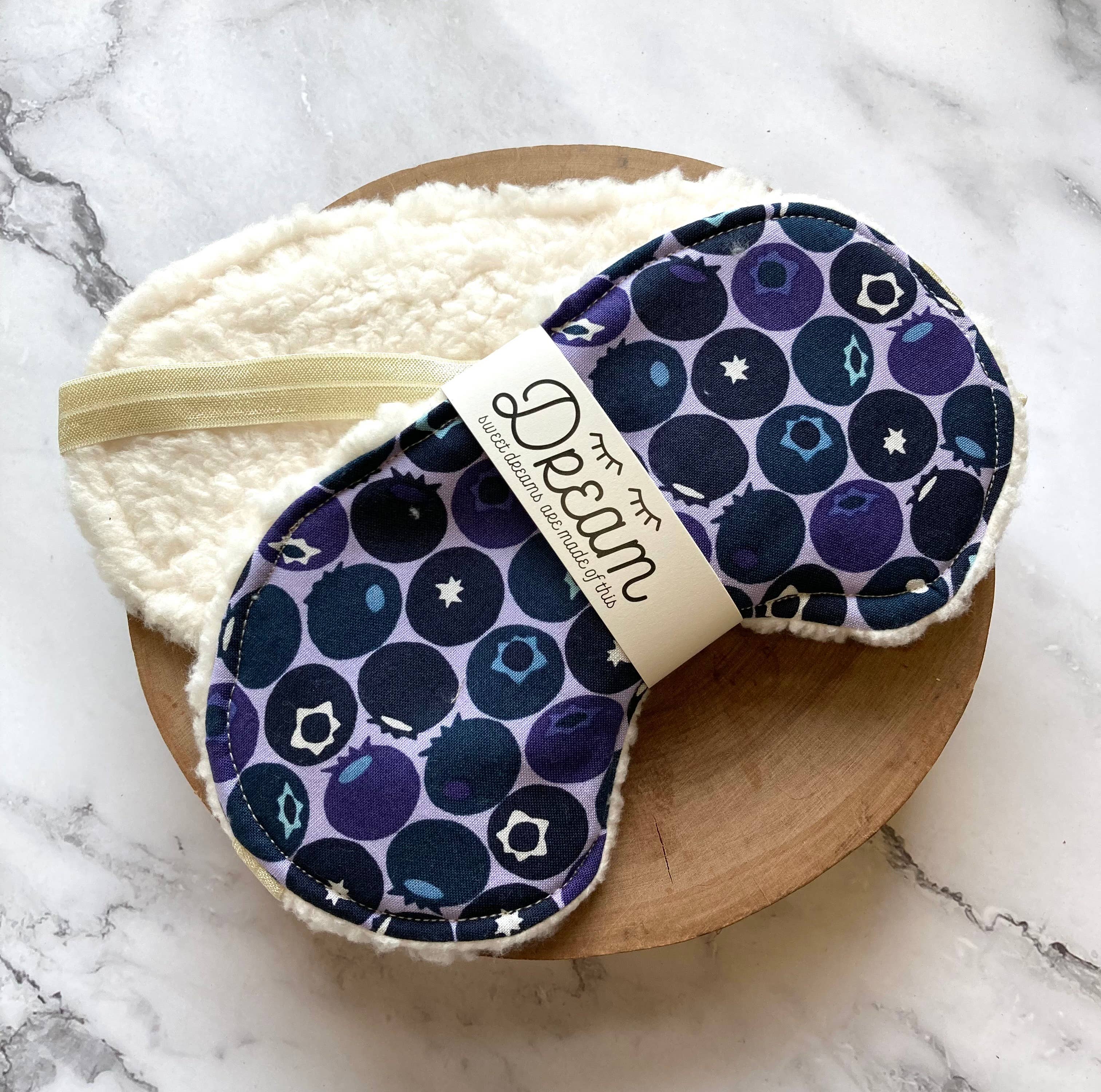 Sweet Dreams Sleep Mask | Blueberry