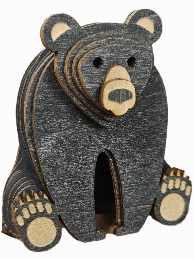 3D Wooden Mini  Bear Puzzles