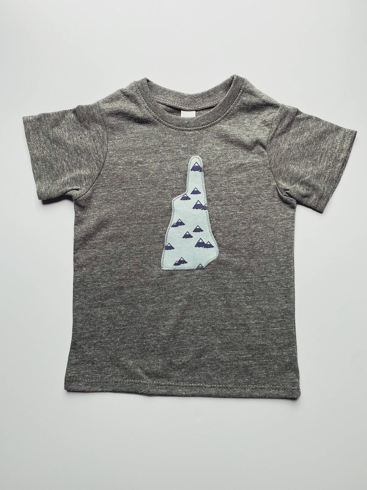 New Hampshire Toddler Tee — Grey