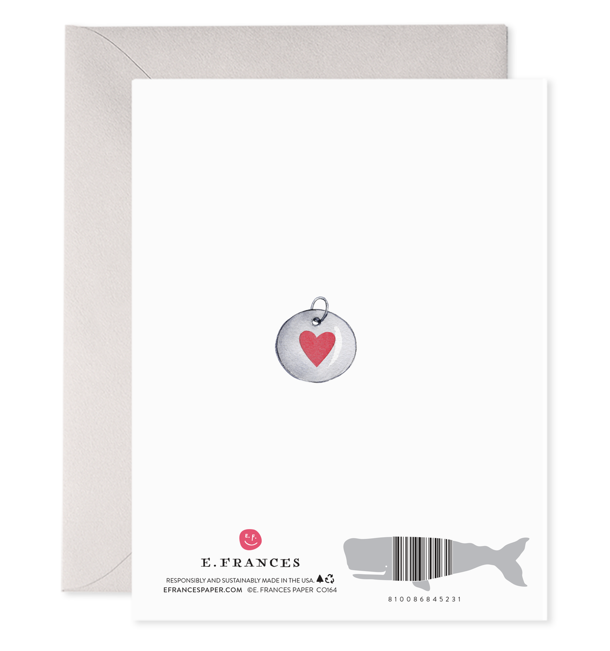 Pet Collar — Pet Loss Sympathy Card