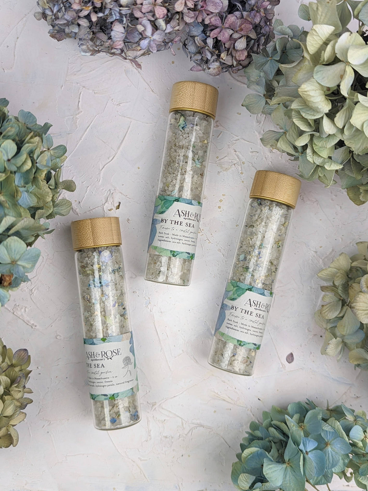 By the Sea - Hydrangea Bath Soak Vial