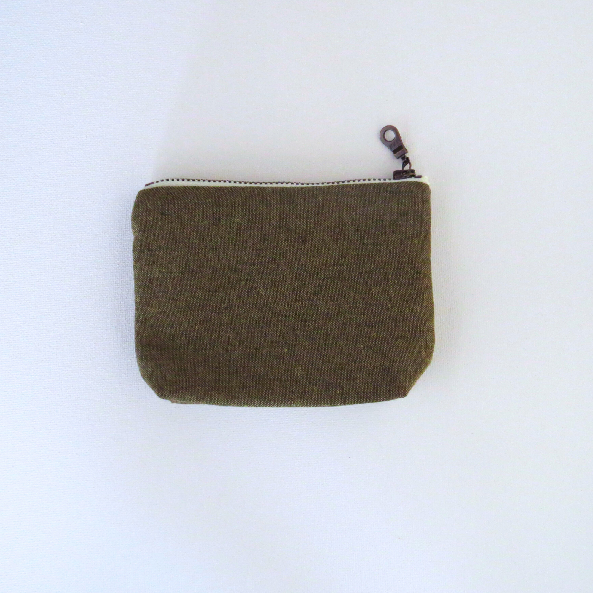 Handmade First Aid Travel Bag | Green/Rose