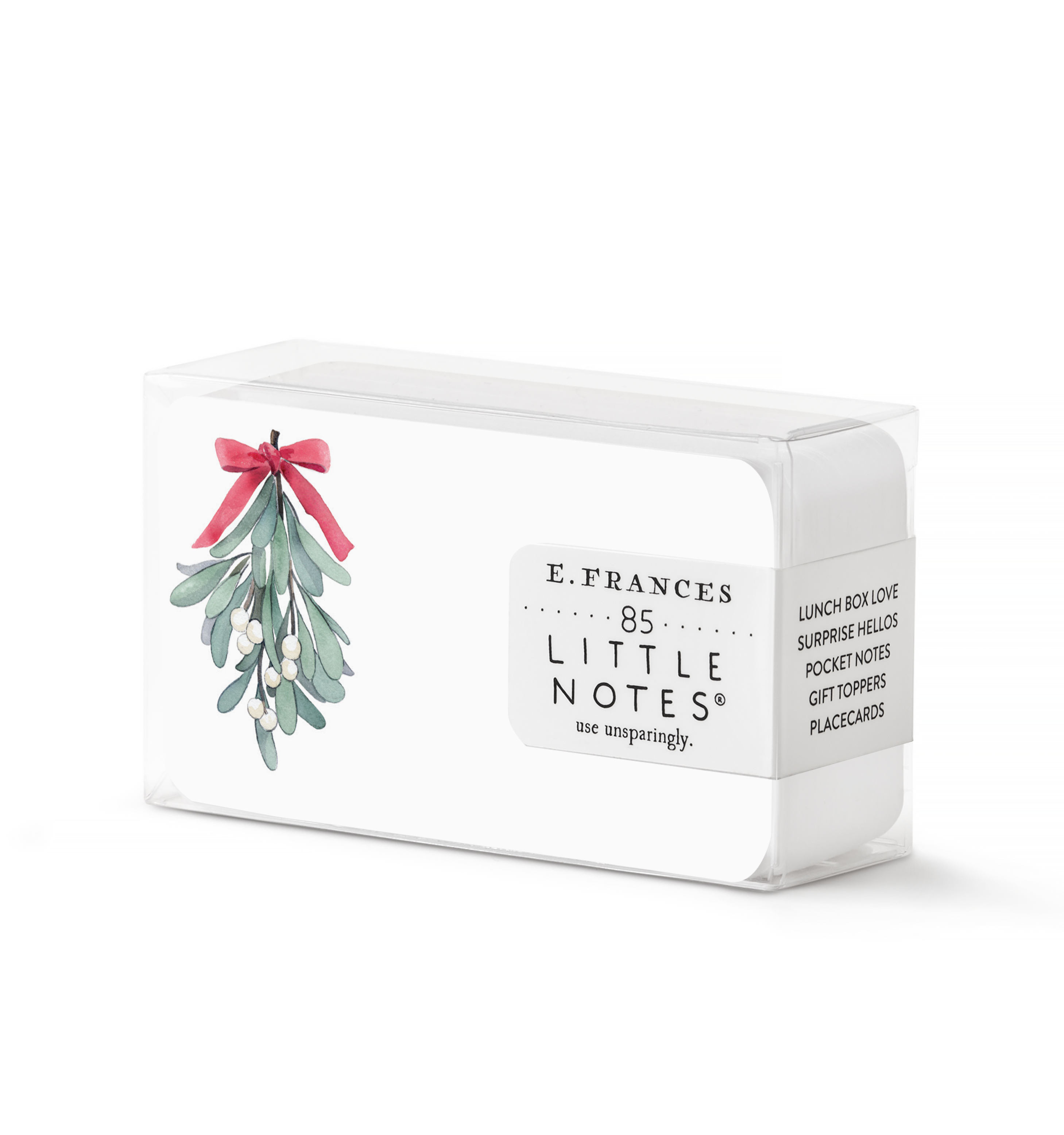 Mistletoe Little Notes® — Mini Notecard Set