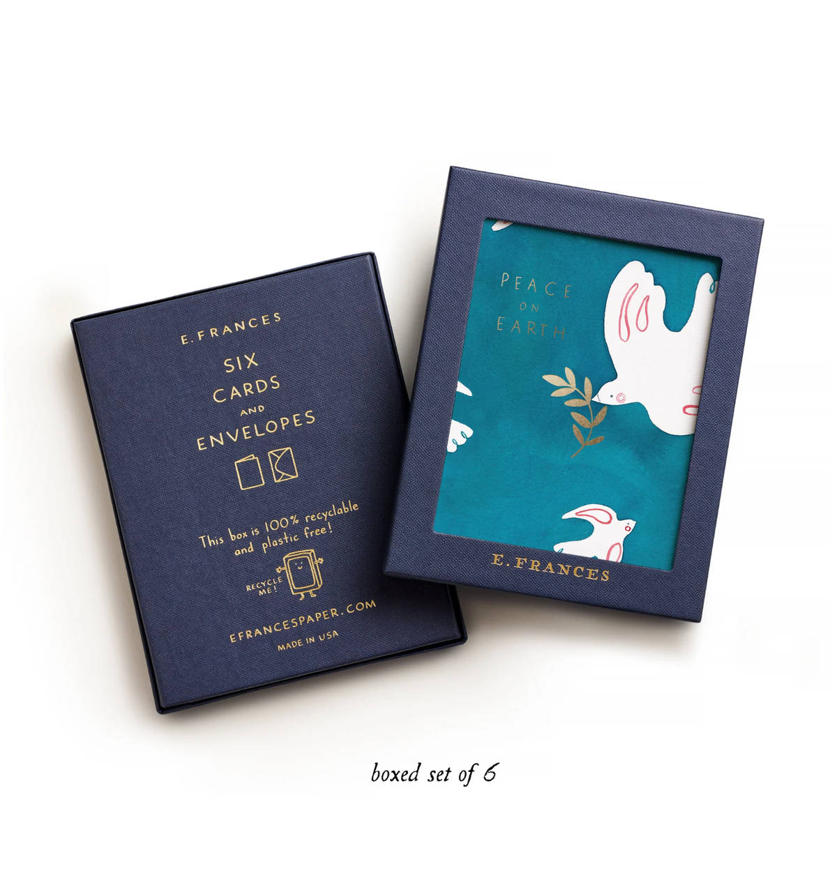 Peace Doves — Christmas Card Boxed Set