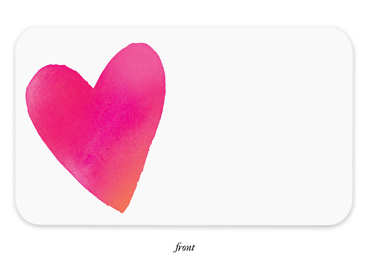 Big Heart Little Notes® — Mini Notecard Set