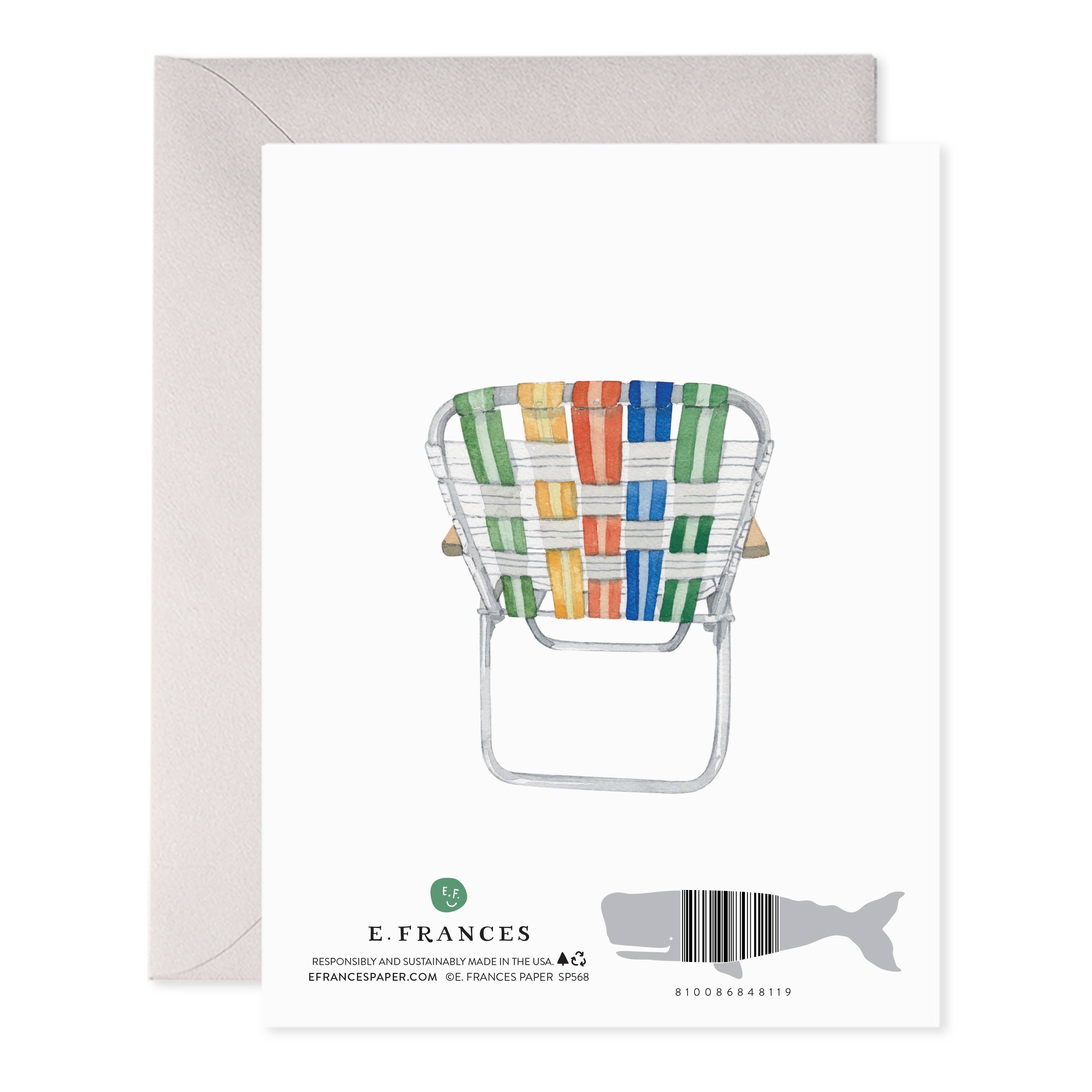 Lawn Chair Dad — Father’s Day Card
