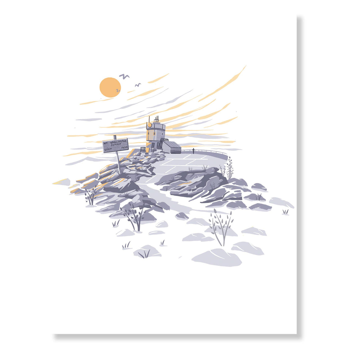 Mt. Washington Observatory Notecard
