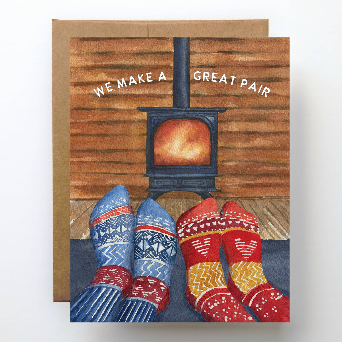 We Make a Great Pair Card