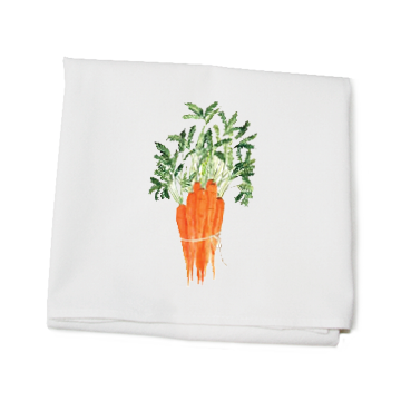 Bunch of Carrots Flour Sack Towel