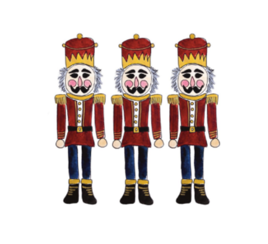 Traditional Nutcracker Tea Towel