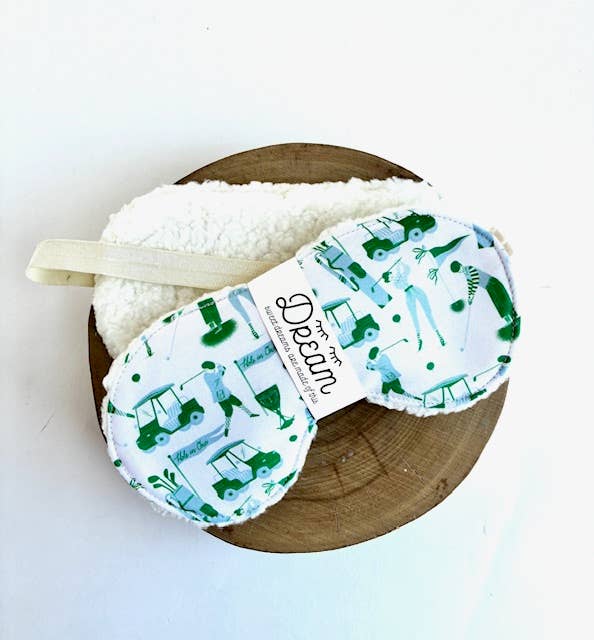 Sweet Dreams Sleep Mask | Vintage Golfer