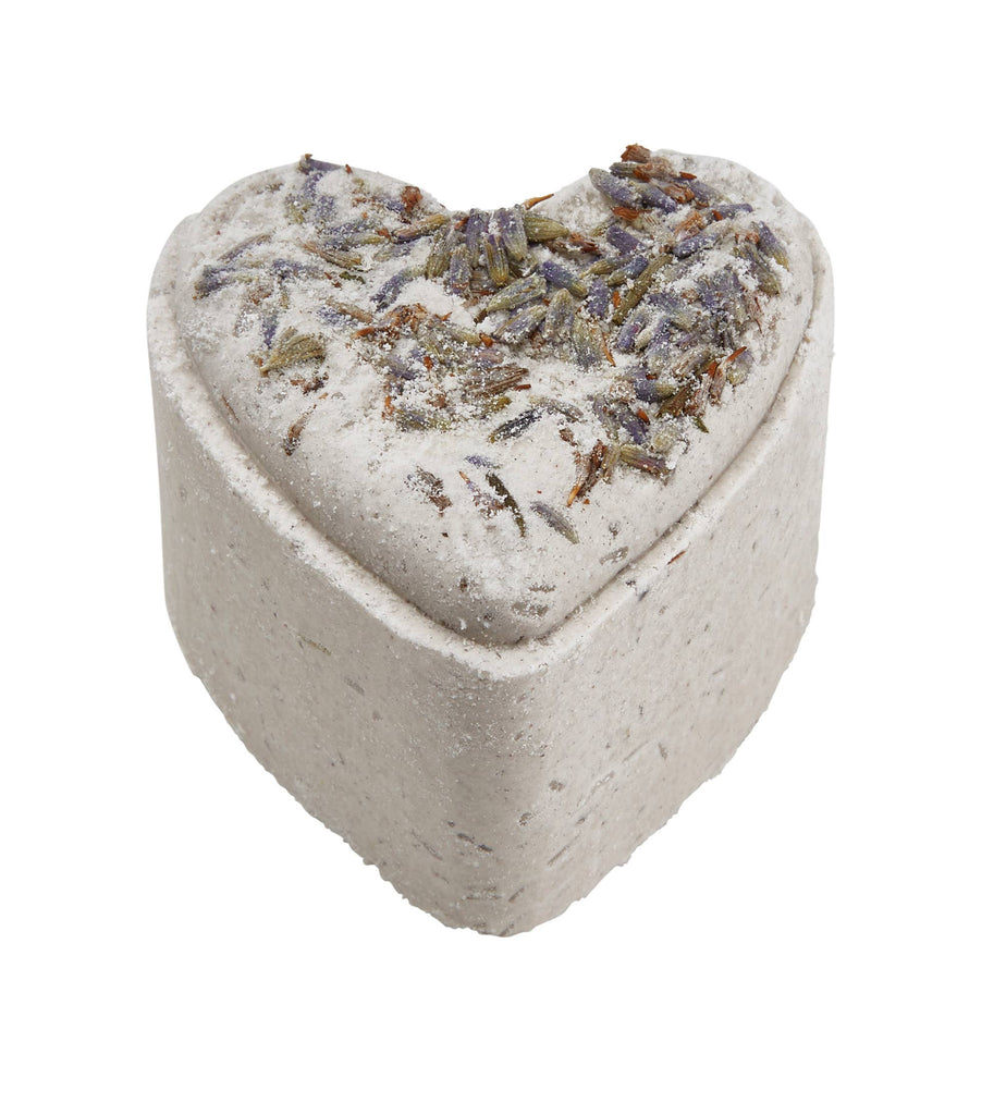 Heart Shape Lavender Bath Bombs with Organic Essentials Oil