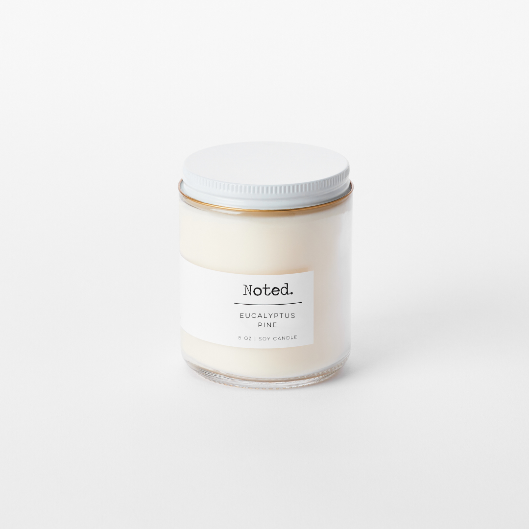 Eucalyptus Pine Soy Candle | 8 oz Jar