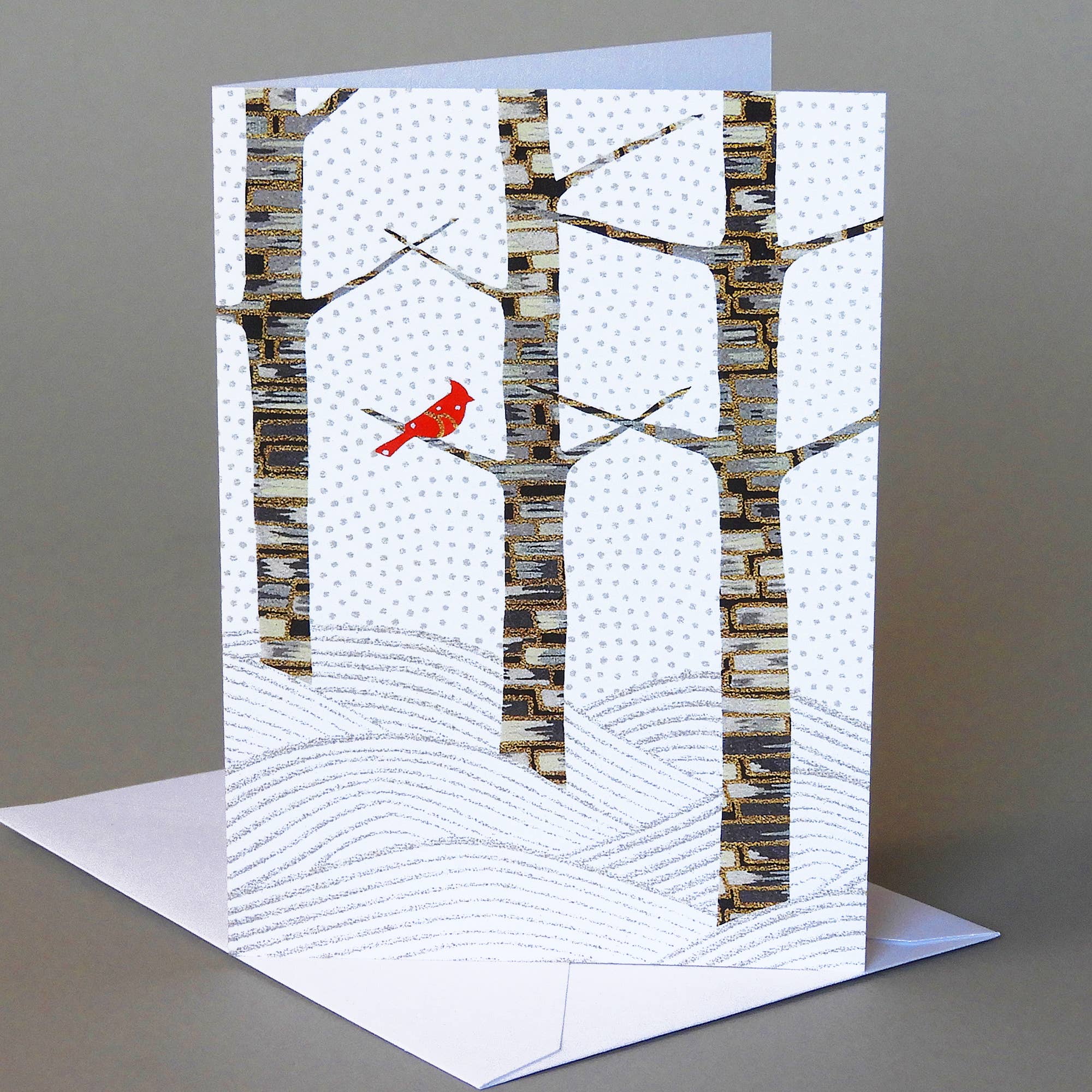 Winter Forest Box: 10 Blank Nature-Inspired Christmas Cards
