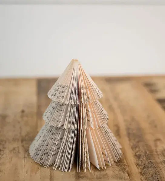 Repurposed Book Christmas Tree