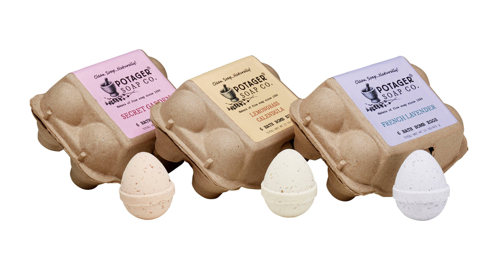 Organic Scented Bath Bombs | Eggs /Crate