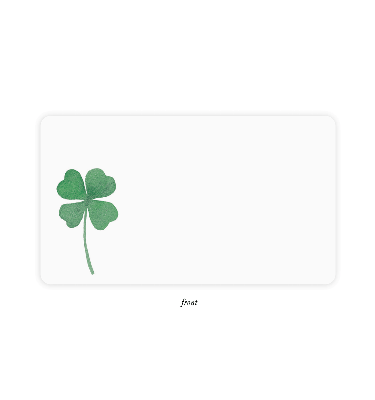 Shamrock Little Notes® — Mini Notecard Set