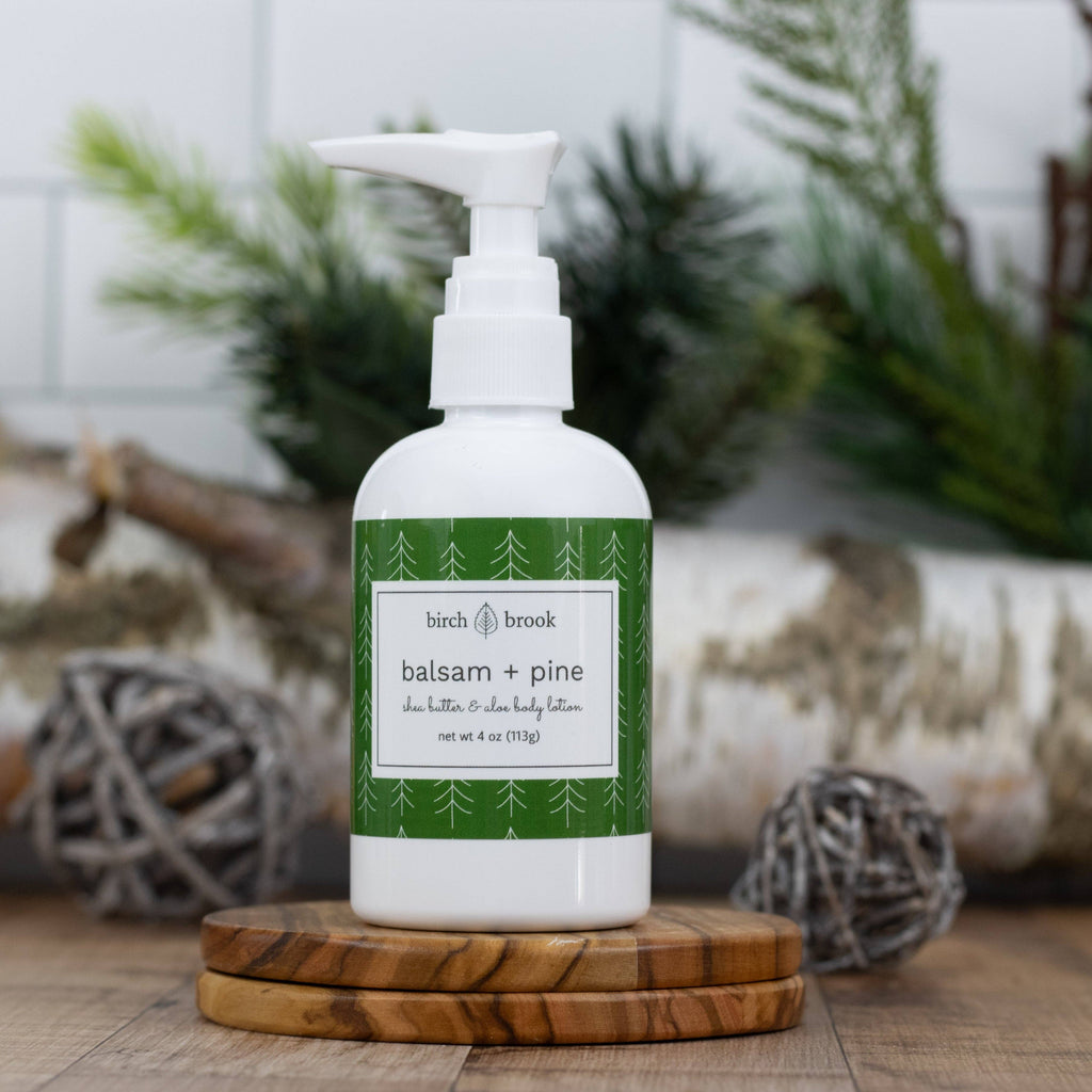 Balsam + Pine Hand and Body Lotion 4 oz