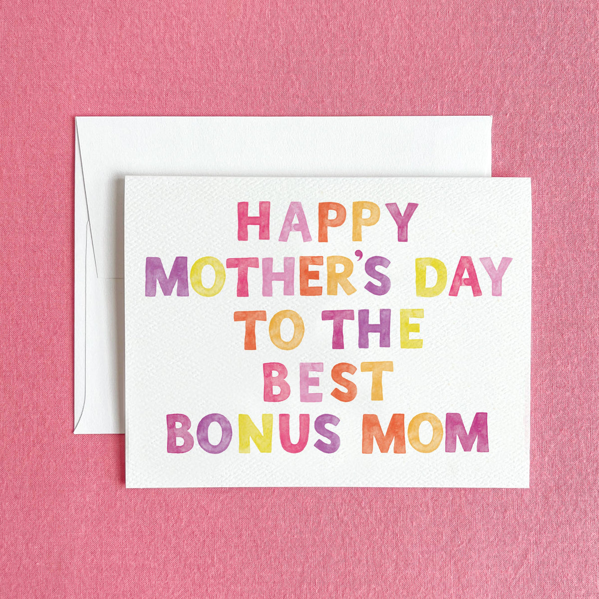 Bonus Mom — Mother's Day Card