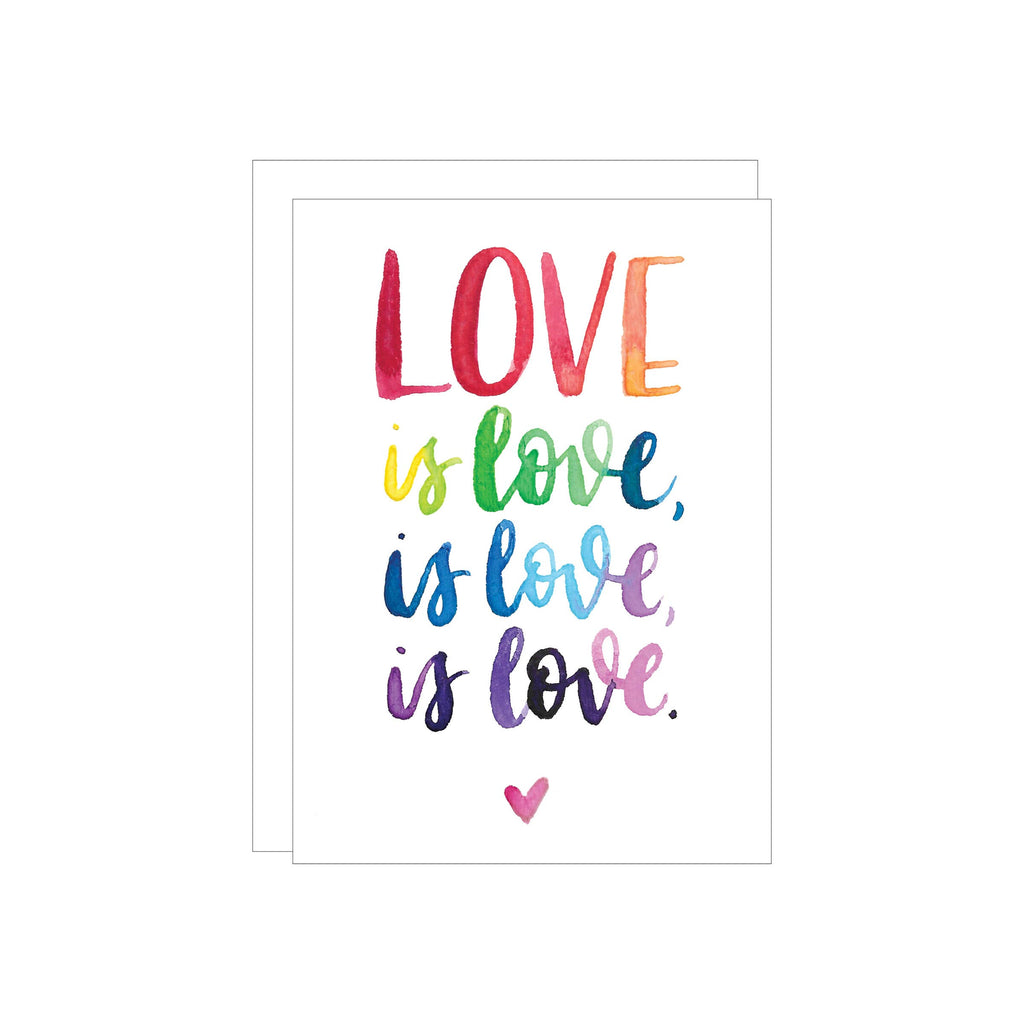 Love is Love -  Greeting card