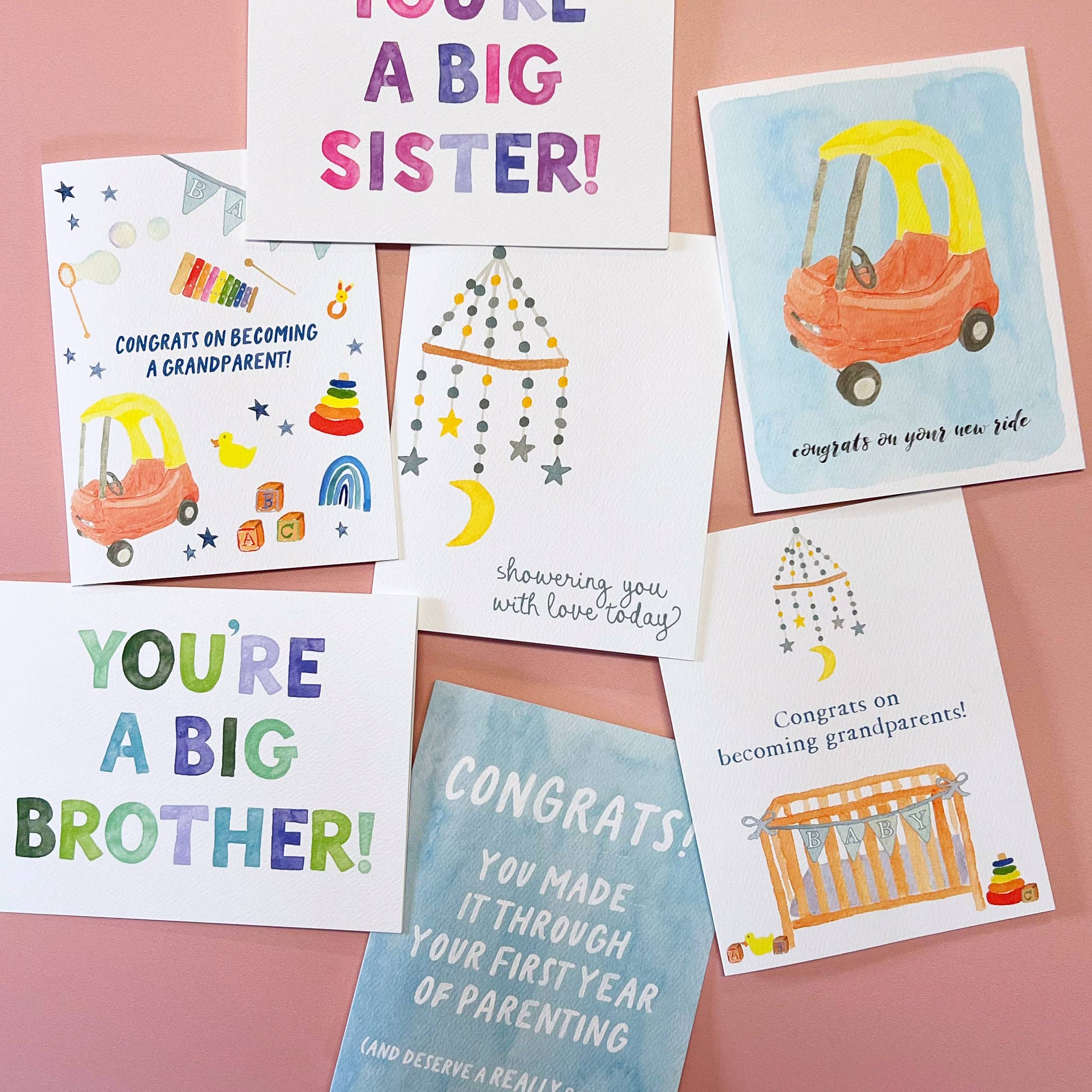 Big Brother — New Sibling Card