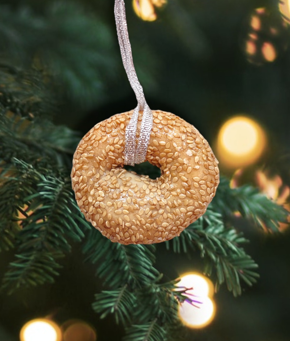 Real Bagel Ornaments
