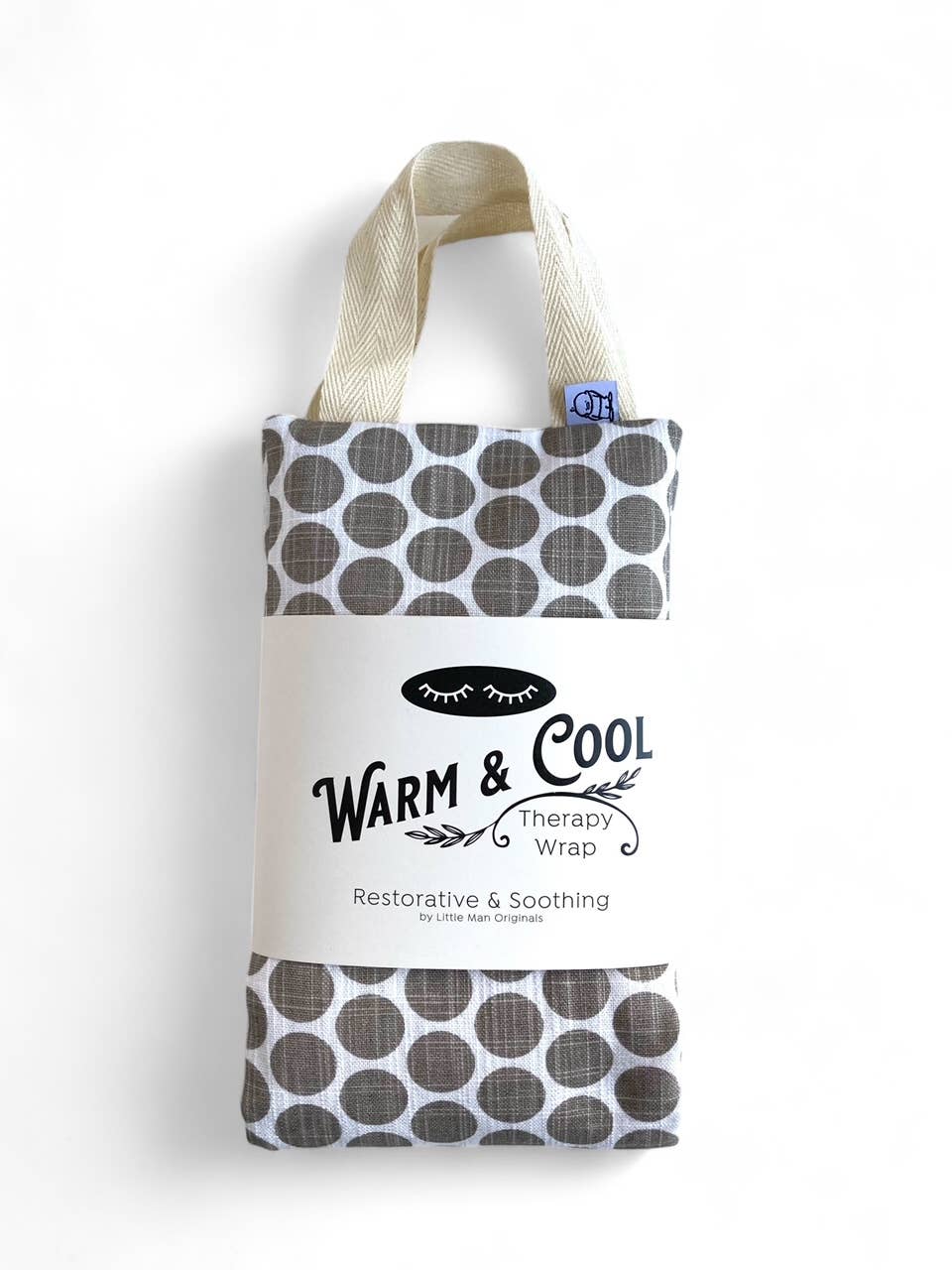 Warm & Cool Therapy Wrap | Khaki Dot