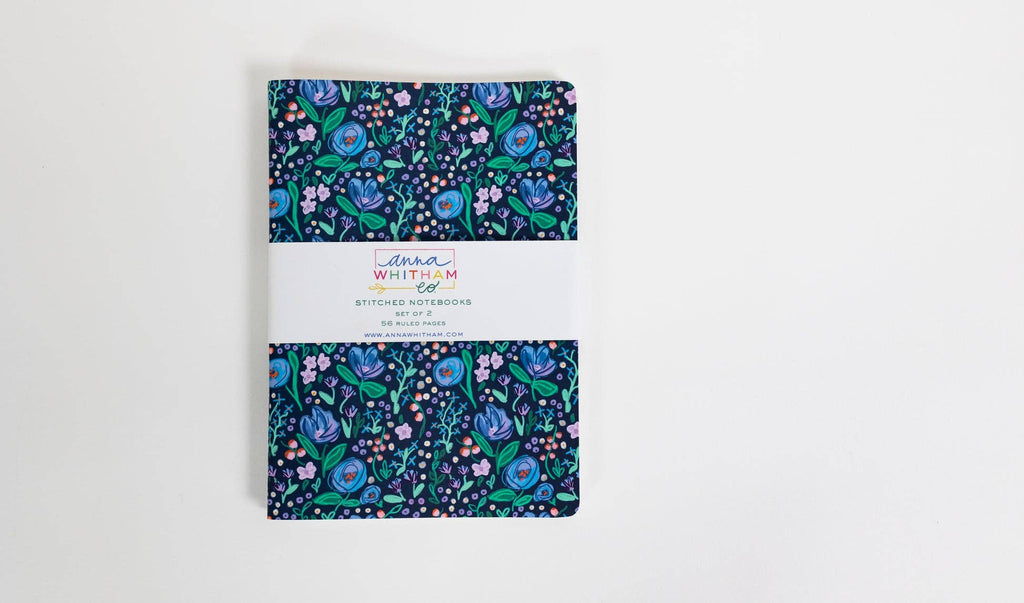 Alison Floral Notebook Set — Pack of 2
