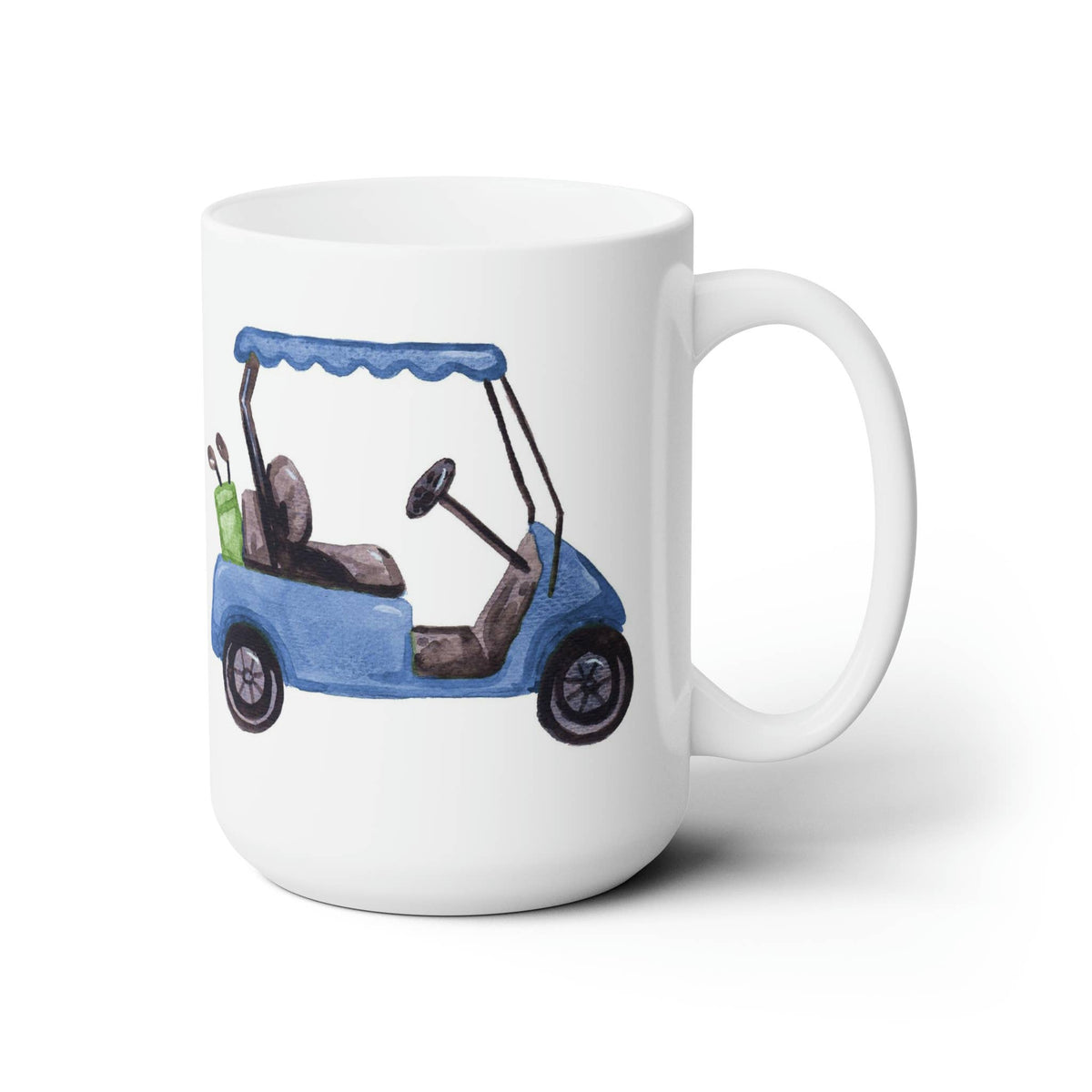 Golf Cart Ceramic Coffee Mug