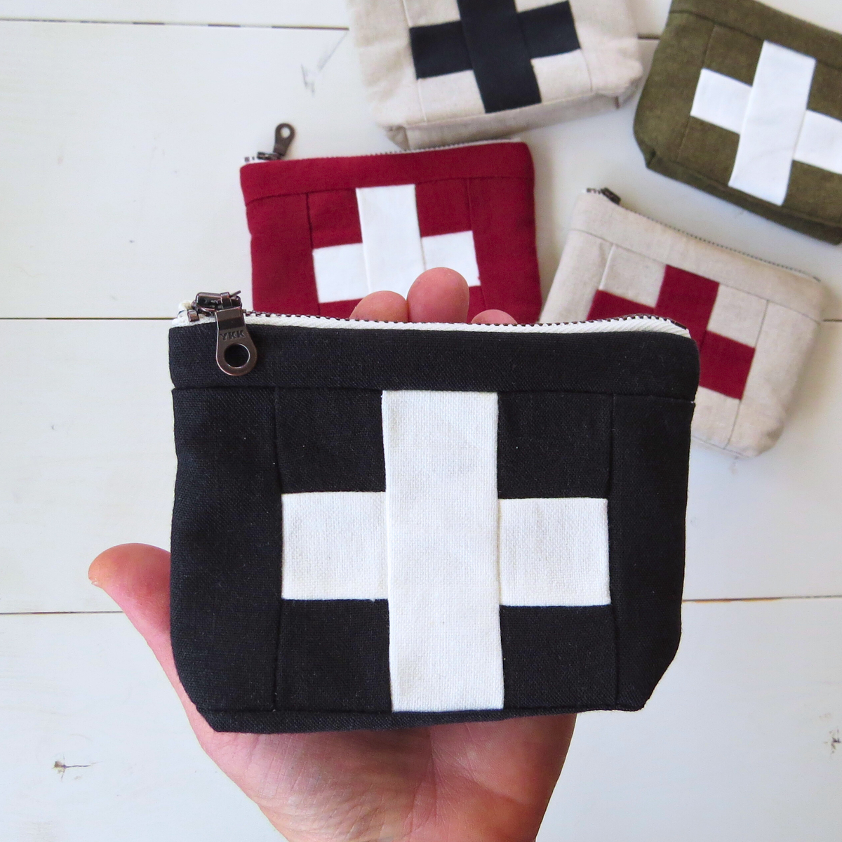 Handmade First Aid Travel Bag | Cream/Tobacco