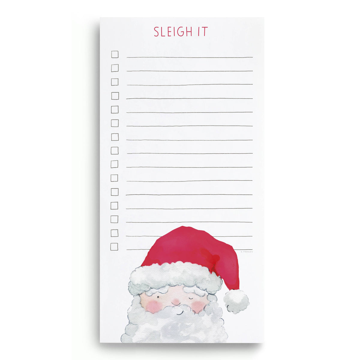 Sleigh It Santa — Christmas Market Notepad