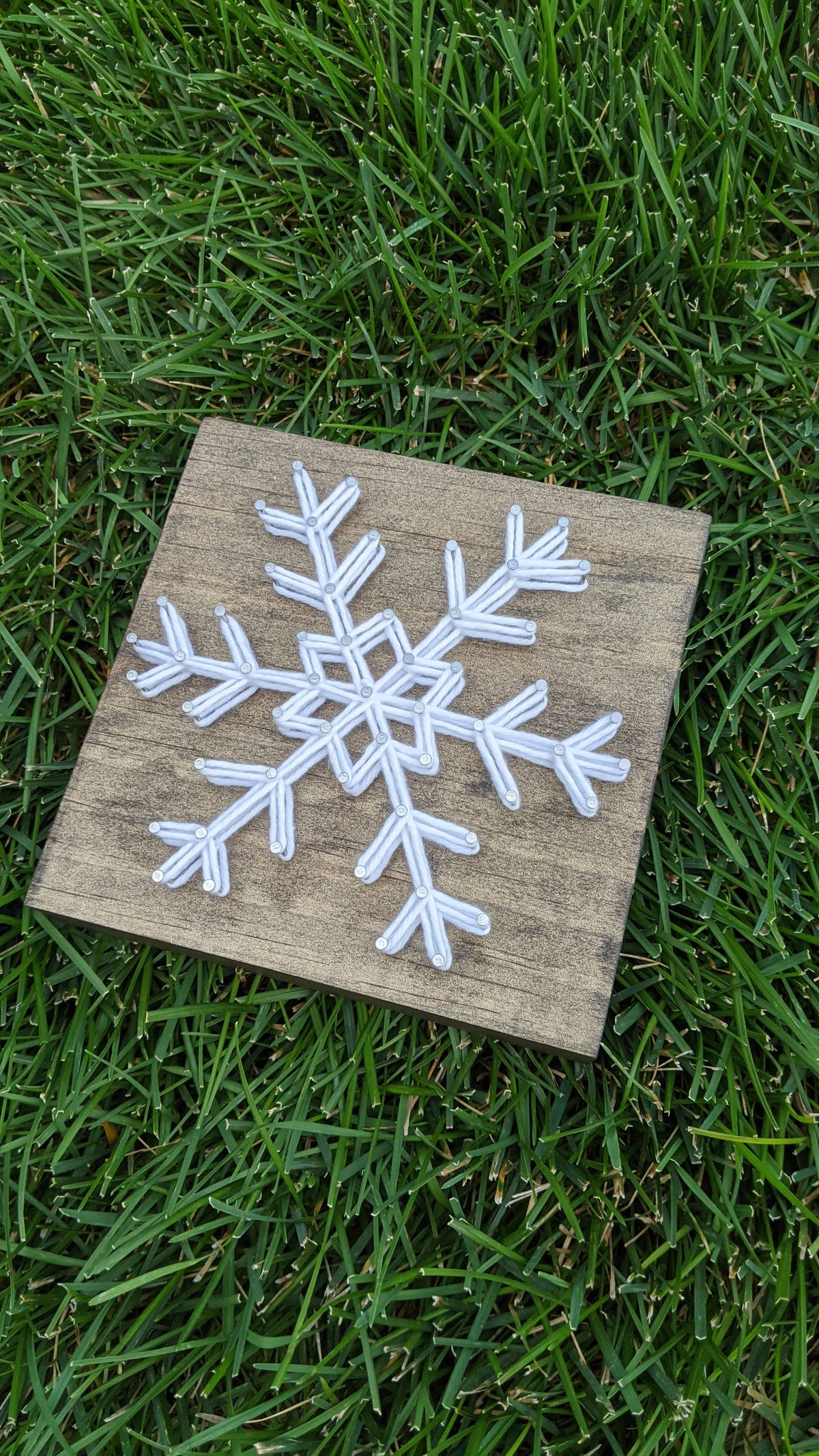 Snowflake String Art - Small Star