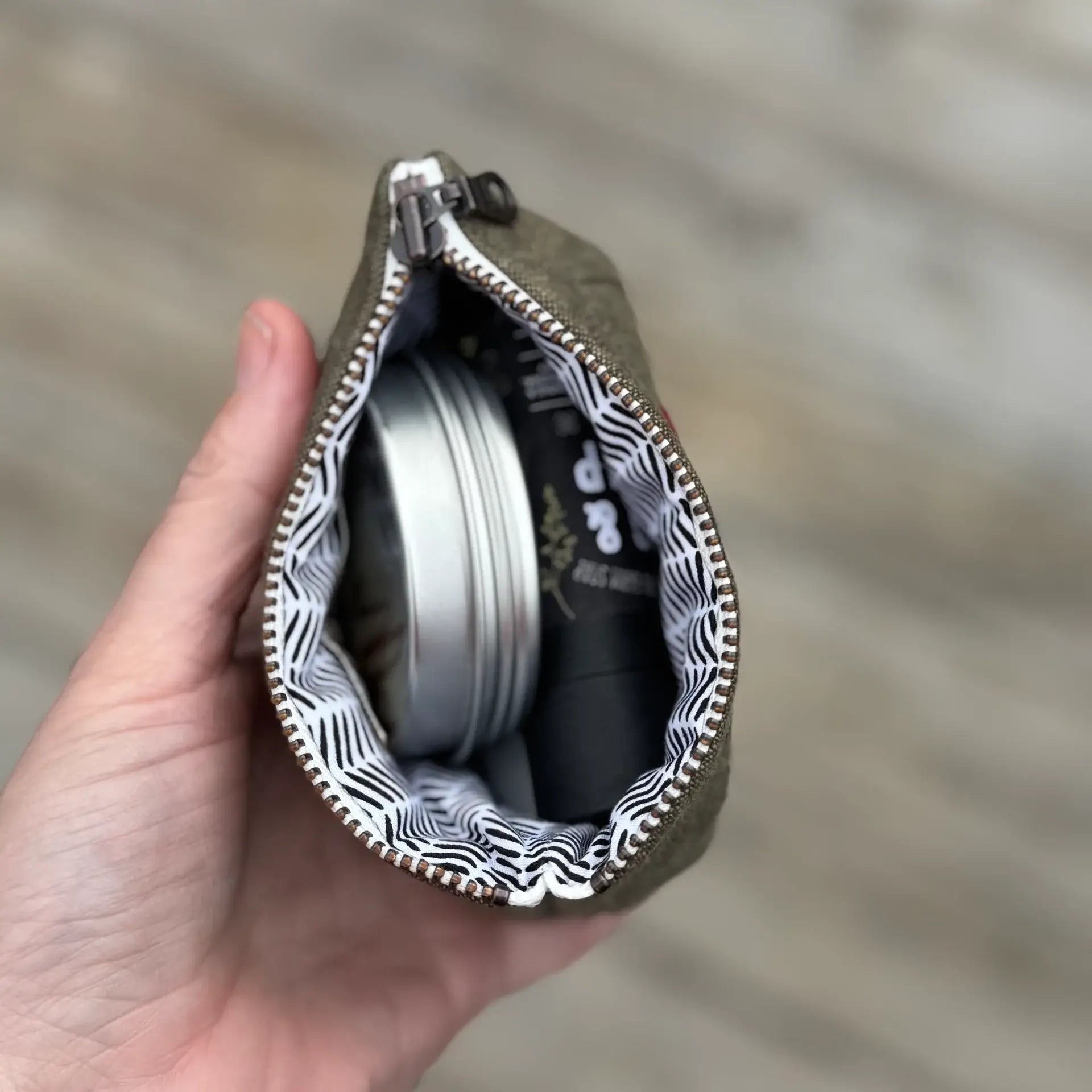 Handmade First Aid Travel Bag | Leather/Cream