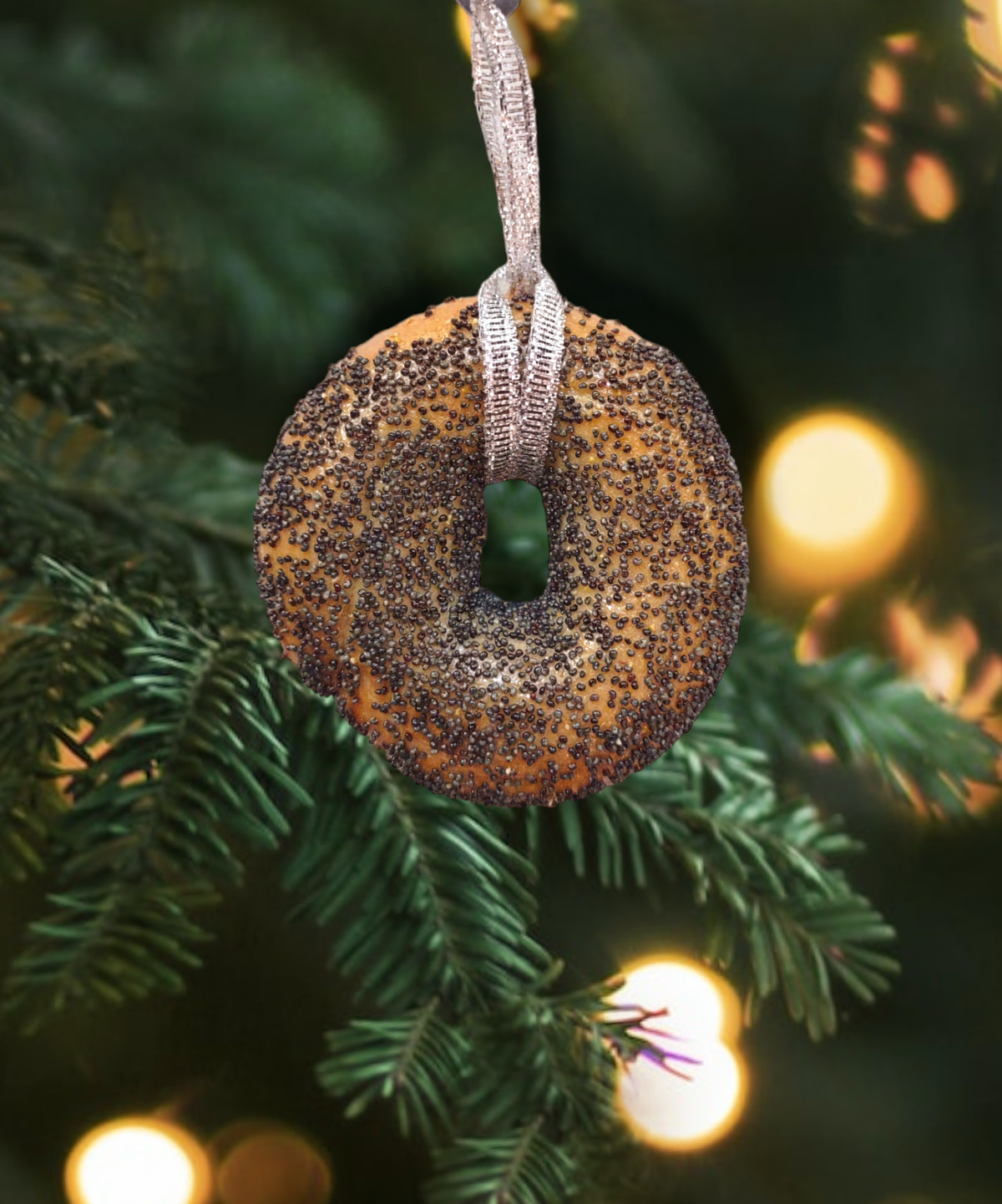 Real Bagel Ornaments